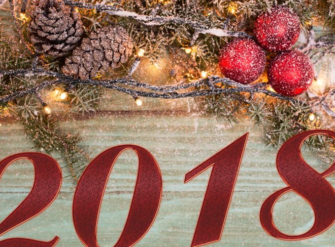 Wallpaper Christmas, New Year, 2018, fir tree, balls, decorations, 5k, Holidays 3751418611